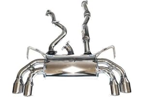 Invidia (HS08STIG3S) Q300 Cat-Back Exhaust System with Stainless Steel Rolled Tip for Subaru STI 5-Door