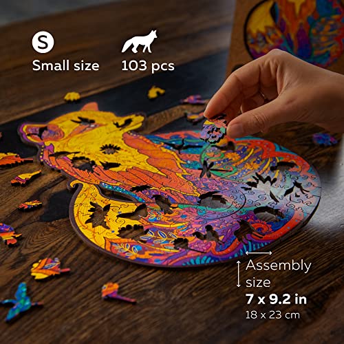 1000 Piece Jigsaw Puzzles UNIDRAGON Original Wooden