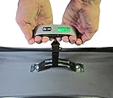 Luggageman Digital Portable Luggage Scale with Backlight/110 lb Capacity/Tare & Temperature Functions