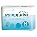 Swimmates Adult Swim Underwear, Pull-Up with Tear-Away Side Seams, Unisex, Disposable, Medium (34