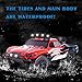 Remote Control Car, RC Cars for Kids and Adults, 4WD 2.4GHz 1:18 Scale High Speed Racing RC Car with 2 Rechargeable Batteries, Off Road RC Trucks Christmas Toy Cars