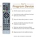 GE Universal Remote Control for Samsung, Vizio, LG, Sony, Sharp, Roku, Apple TV, RCA, Panasonic, Smart TVs, Streaming Players, Blu-ray, DVD, Simple Setup, 4-Device, Silver, 33709thumb 3