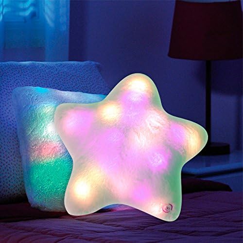 SHOP OF ACCESSORIES® - Super Soft Light Up LED Moonlight Cushion White