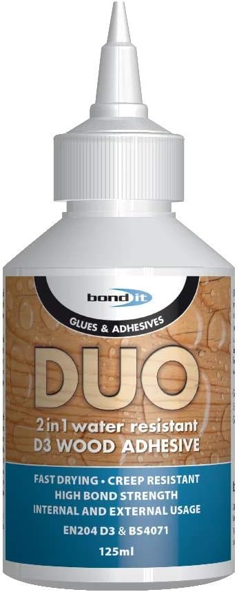 Bond It DUO 2 IN 1 WOOD GLUE 1L, White