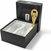 Official FIFA World Cup 2026 Edition - 17oz Shatterproof Trophy Pilsner Beer Cup & Bottle Opener Gift Set - Set of 2 with 6-inch Magnetic Bottle Opener Perfect for Tailgates, Pool Parties and BBQ’s