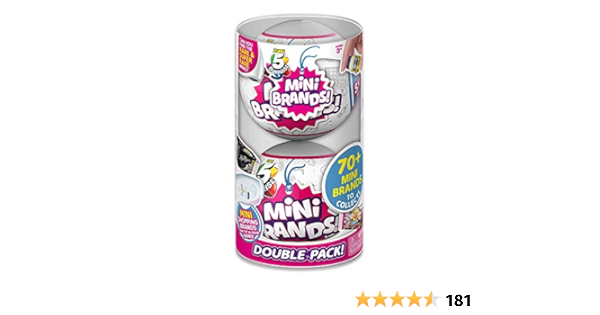 5 Surprise Mini Brands Mystery Capsule Real Miniature Brands Collectible Toy 2 Pack Amazon Ca Tools Home Improvement