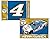 Kevin Harvick #4 Deluxe 2-SIDED 2016 3x5 SIGNATURE Flag w/grommets Outdoor Banner Nascar Racing
