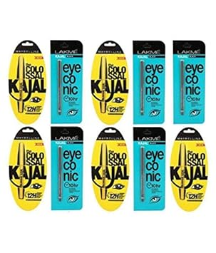 Kajal Hub Stylish Kajal for Women Pack of 10