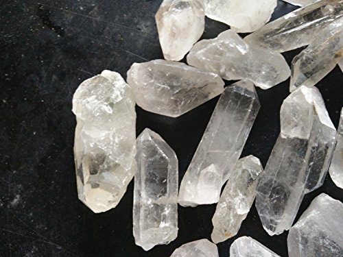 Natural Rough 2 lbs Crystal Quartz Point 2inch Size 20pcs up For Healing and Gift Use