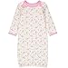 Wan-A-Beez Baby 3 Pack Printed Gown - Yellow Flower, 0/6 months