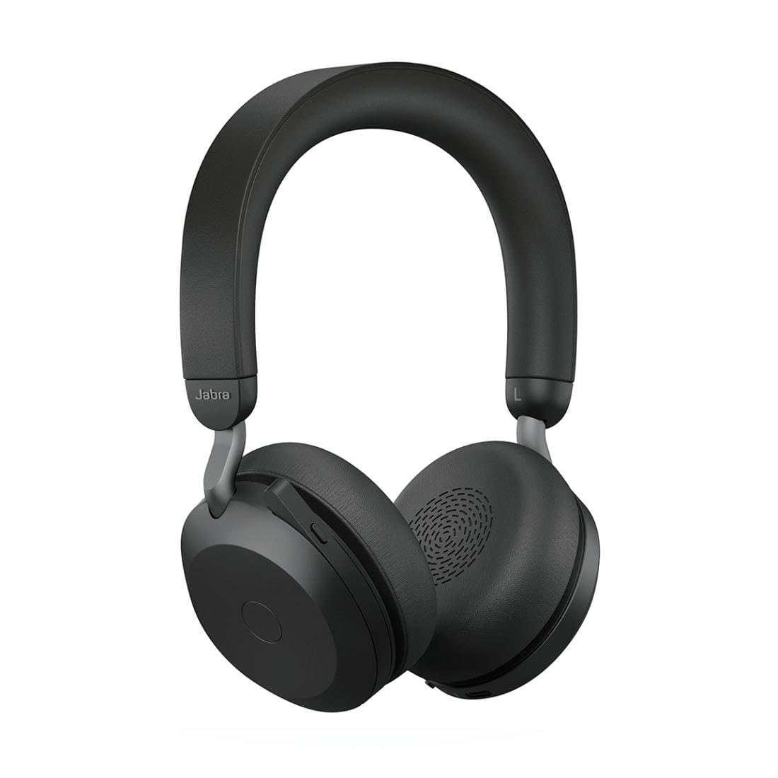 Jabra Evolve2 75 Wireless PC Headset with 8-Microphone Technology - Dual Foam Stereo Headphones with adjustable Advanced Active Noise Cancellation, USB-A Bluetooth Adapter and UC Compatibility - Black — image 1
