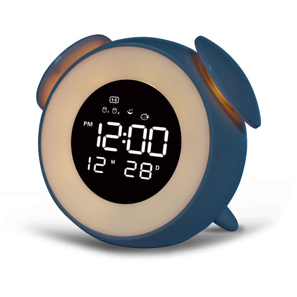 Mua Folihome Alarm Clock Light Alarm Light Light Clock 25 Songs 3 Levels Of Bell Volume 7 Color Lights For Bedrooms Indoors Japanese Instruction Manual Included English Language Not Guaranteed Tren Amazon