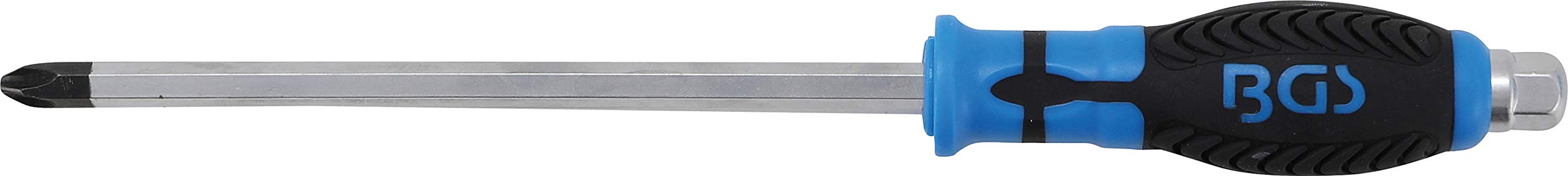BGS 7915 | Screwdriver, Blade with Hexagon profile | Cross Slot PH4 | Blade Length 200 mm
