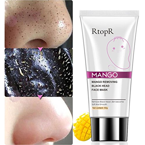 Yeefant Deep Cleansing Purifying Peel Off Face Mask Remove Blackhead Facial Mask DIY Natural Spa Skin Care Cosmetics for Women Adult, Say Goodbye to Oily Skin Strawberry Nose - Thumbnail 2