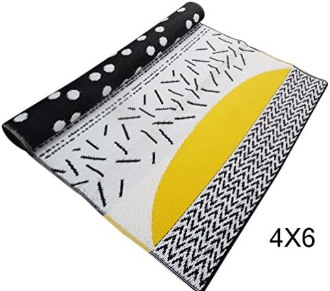 Indian Floor Mat Polypropylene Plastic Material Long Washable Mat Handmade Rug Rag Beach Mat Free Shipping 6 FT X 4FT Indoor Rug Rag
