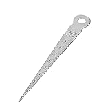 YTgilo Stainless Steel High Precision Gap Tip Ruler