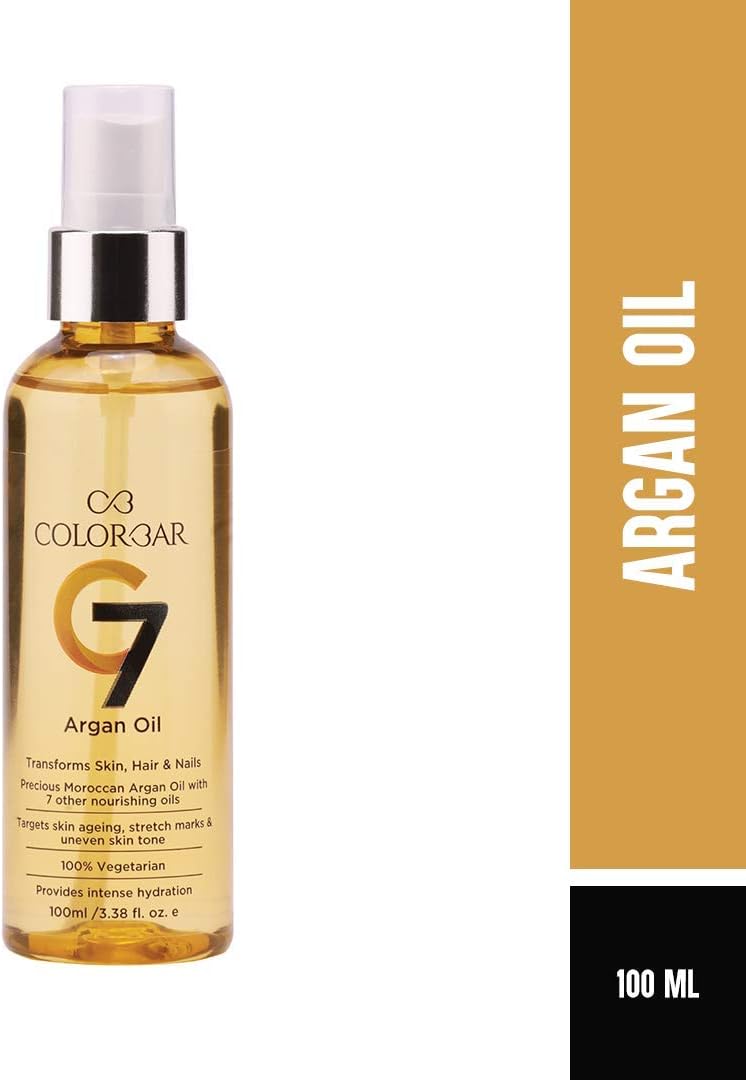 Colorbar Earth C7 Argan Oil, 100g, Anti-Ageing, Pure & Natural, Paraben Free, Silicon Free, Gold, 100 g (Pack of 1) - Image 3