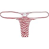 OROCOJUCO Men's Mini Bikini T-back Underwear Slim Cut Pouch Swim G-string Minimal Coverage Tangas Hipster String Thong