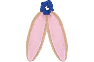 Funcredible Brown Bunny Ears - Bunny Ears Headbands - Floppy Bunny Ears Scrunchie - Bunny Rabbit Cosplay Costume Accessories for Kids and Adult