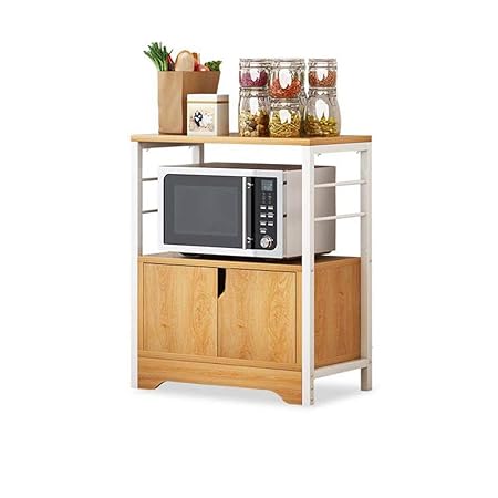 Yaunli Microondas de pie Organizador de Almacenamiento de Cocina ...