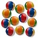 Bulk Pool Party and Beach Party Favors Toys For Kids Pack of 49 Summer Fun Set Includes 12 Rainbow Inflatable Beach Balls, 12 Bubbles, 12 Water Squirt Guns, 12 Shutter Shade Sunglasses and 1 Frisbee