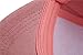 JOOWEN 6 Panel Faux Suede Leather Classic Adjustable Baseball Cap (Dark Pink)