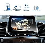 LFOTPP 8 Inch Benz GLE-Class/GLS-Class/GLA-Class/G-Class SUV Car Navigation Screen Protector, [9H H] Tempered Glass in-Dash Center Touch Screen Protector Anti Scratch High Clarity
