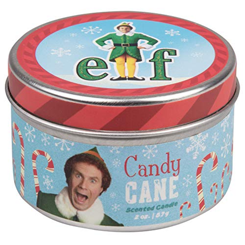 image for Insight Editions Elf Tin Candle Set, Scented - 4 Scents Include Candy,