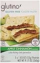 Glutino Gluten Free Toaster Pastry, Apple Cinnamon, 5 Count