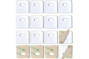 56Pcs Super Adhesive PVC Vertical Blind Repair kit,KLHCDUO Transparent Label, Durable self-Adhesive Patch