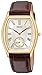 Seiko Men's SRK008 Stainless Steel Watch with Leather Band