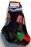 Marvel Heroes 3 Pk Cushioned Low Cut Socks