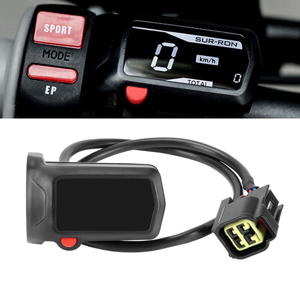 Photo 1 of Speedometers JXMOTONG Surron Sur Ron Electrical Motorbike Hour Meter Digital Display Dashboard Gauge Cluster Assembly for Electric Bike Motorcycle Light Bee Sur-Ron Surron/Sur-Ron/Sur Ron X/Sur Ron S