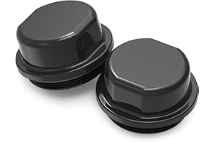 Sconva 81143 for Dexter Vortex Replacement Caps, K71-G01-73 21-261 Replacement Vortex Hub Dust Cap 48355v - Fit Boat, Trailer & Other Hub Kits (2 Pack, w/O-Ring)