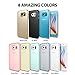 Galaxy S6 Case - Ringke SLIM ***Top and Bottom Coverage*** [ROYAL GOLD][FREE HD Film] Advanced Dual Coating Technology All Around Edge Protection Hard Case for Samsung Galaxy S6 - ECO Package