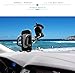 Sun Schnee Cell Phone Holder Windshield Car Mount - Universal Dashboard Cell Phone Cradle for iPhone7, 7Plus, 6, 6Plus, 6s, 5s, 5c, Samsung Galaxy S7 and Other Smartphones Black&Grey