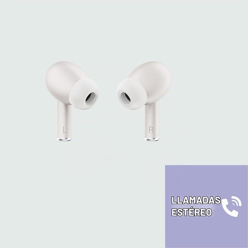 Earphones True Wireless Style 2 (True Wireless Stereo, BT 5.0, Deep Bass, Charging Case) (Blanco)