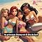 Livro As princesas Disney em O Dia de Surf