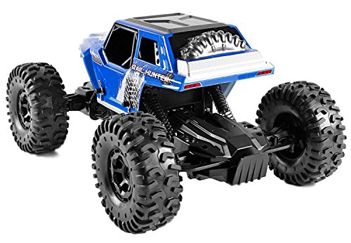 danchee Trail Hunter 1/12 Scale Remote Control Rock Crawler Off Road Truck, Blue