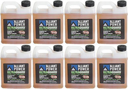 Alliant Power ULTRAGUARD Diesel Fuel Treatment - 8 Pack of 32 oz Jugs # AP0502