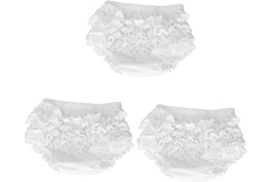 SHERCHPRY 2pcs Infant Bloomer Cotton Shorts Diaper Covers Baby Girl Pants Lingerie Shorts Bloomers for Baby Girls