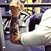 Zzurcca Large Realistic Temporary Tattoos Cover Set 5 Pcs Stickers For Men Black Fake Tattoo Kit For Women (Dragon, Skull, Koi Fish, Death Sickle)