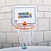 The Dunk Collection Scrub a Dunk Baby Bath Toy Basketball Hoop That Makes Bathing Fun & Keeps Kids Happy in The Tub | 2 in 1 Sponge Ball for Shooting and Cleaning, Suction Cups & Sticky Pads Included