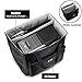 BUBM Desktop Gaming Computer PC Carrying Case Travel Storage Carrying Bag for Tower Case, Monitor, Keyboard and Mouse