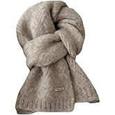 Premium Comfort Luxury 100% Alpaca Wool Warm Neck Scarf For Women Shawl Wraps Winter Scarves Blanket Soft Lightweight