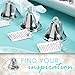 Darice 1402-87, 24-Piece Bridal Bells, 1.5-Inch, Silver