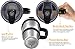 Great Coffee Travel Mug - Stainless Steel Tumbler Insulated Coffee Mug / Tumbler with Straw and Handle + Leak Proof Lid | Large Cup for To Go Drinks