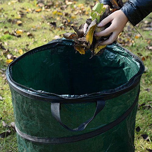 Giantex Collapsible Popup Camp Trash Can Portable Outdoor Garbage