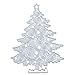 Christmas Cutting Dies for DIY Scrapbook Supplies, Metal Die Cuts for Card Making, DIY Scrapbooking and Embossing Paper Craft (Christmas Tree)