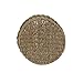 Household Essentials Round Straight Side Seagrass, Brown